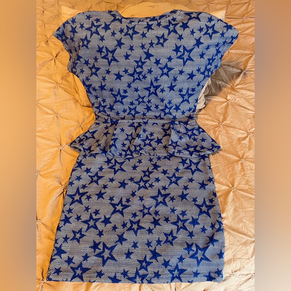 KidPik Girl Star Navy Blue Dress. Brand New Never Worn. With Tag. Size S
